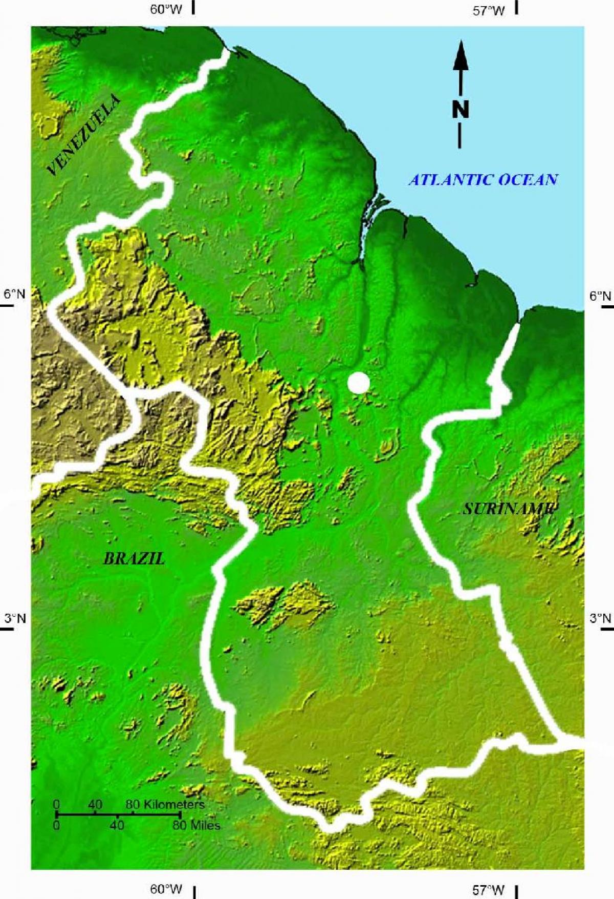 карта, сателитна карта на България