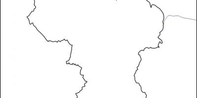 Празна карта на България
